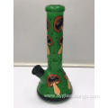 Cheap glass bongs with various novel hand-painted pattern